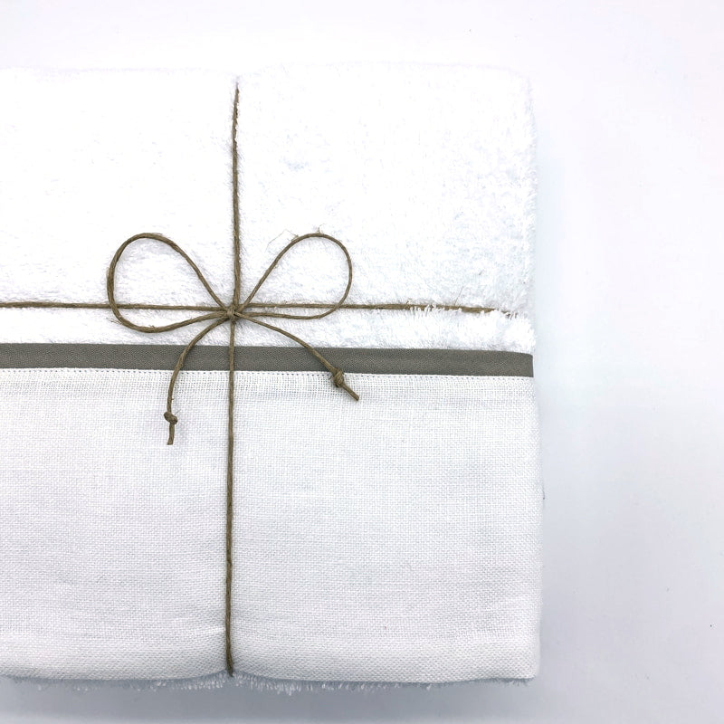 Towels set, Made in Italy 100% cotton